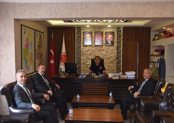 Muhtarlarımız ve Gülşehir Belediye Başkanı Erkan ÇİFTCİ Beraberindeki Heyet Genel Sekreterimizi Ziyaret Etti.